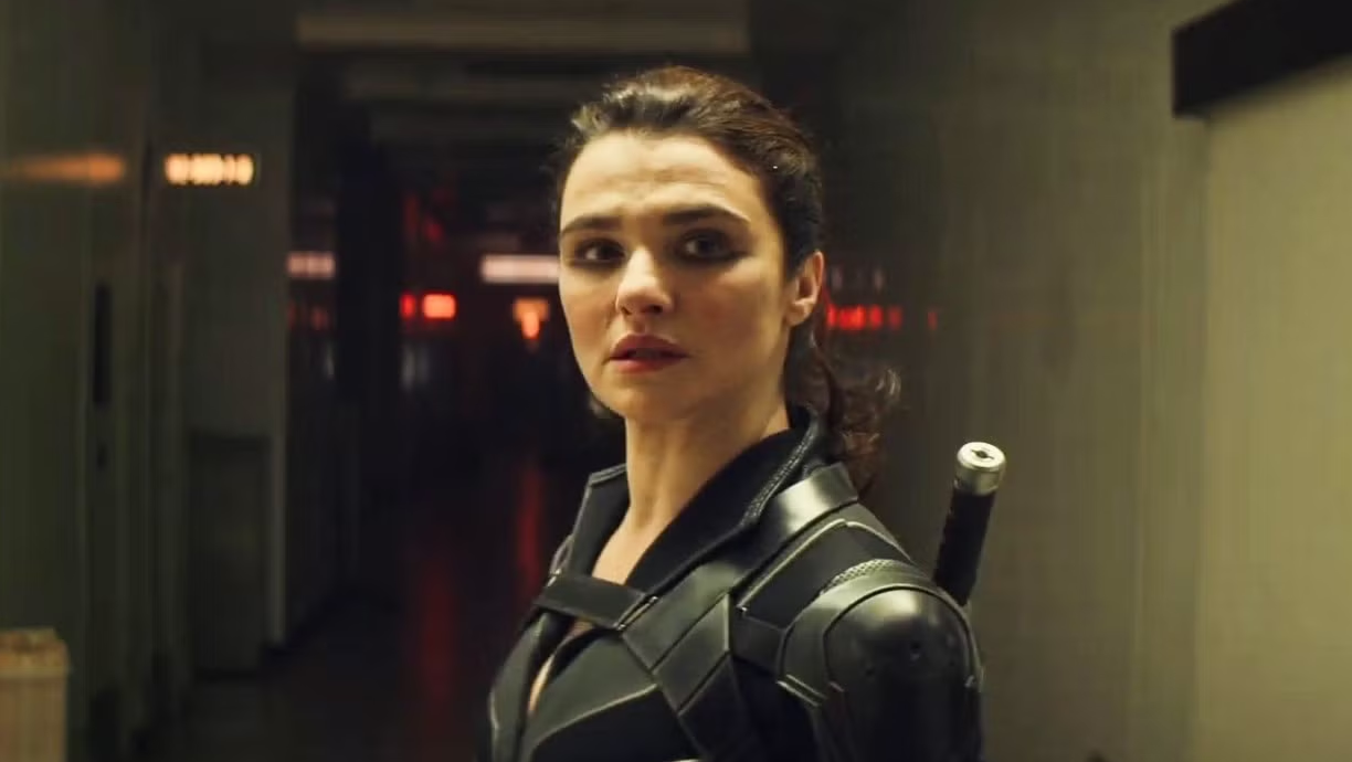 Cropped Rachel Weisz Black Widow