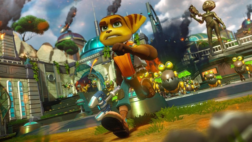 Cropped Ratchet Clank