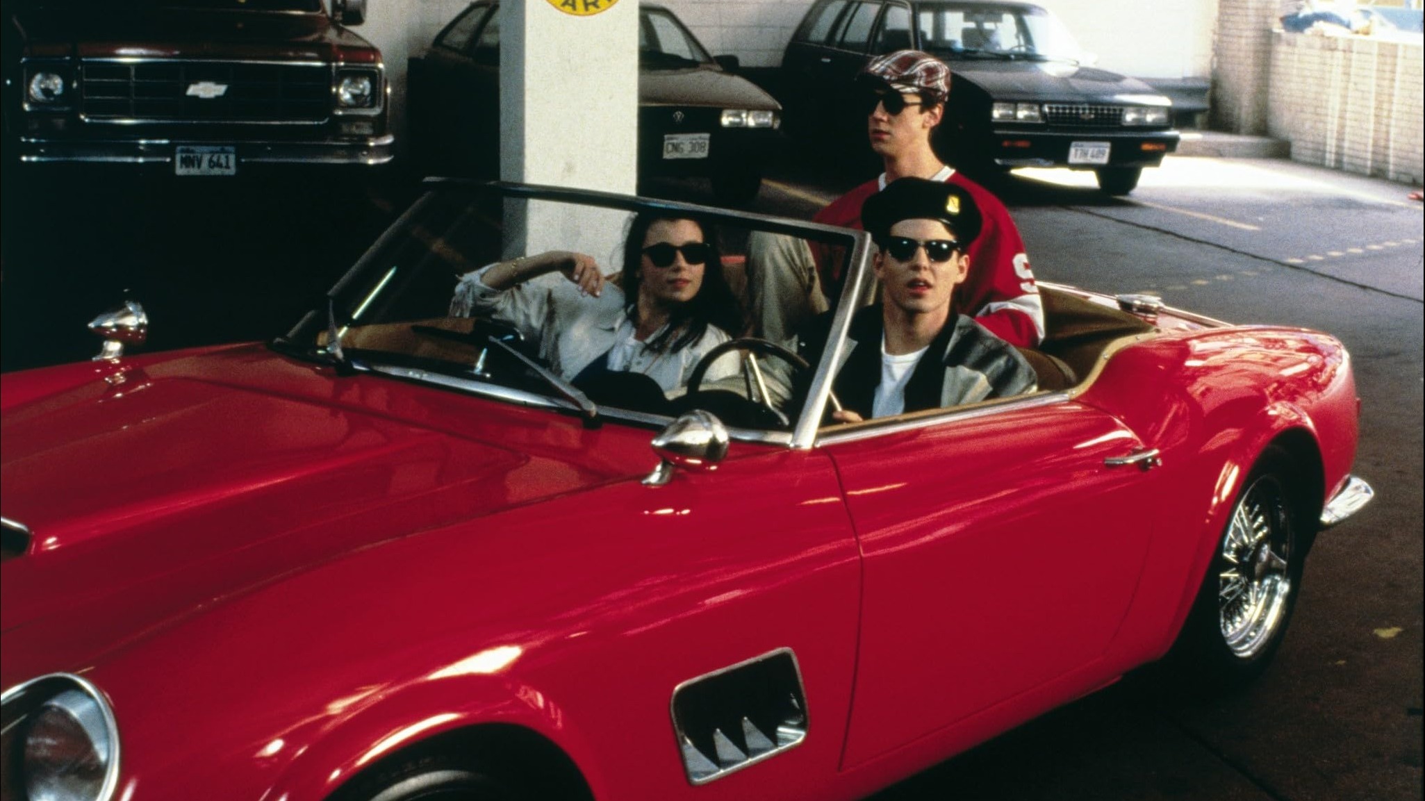 Cropped Red Ferrari Ferris Buellers Day Off