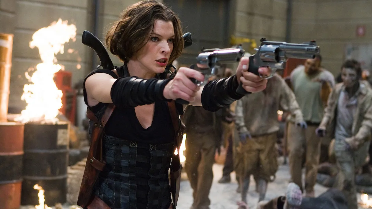 Cropped Resident Evil movie