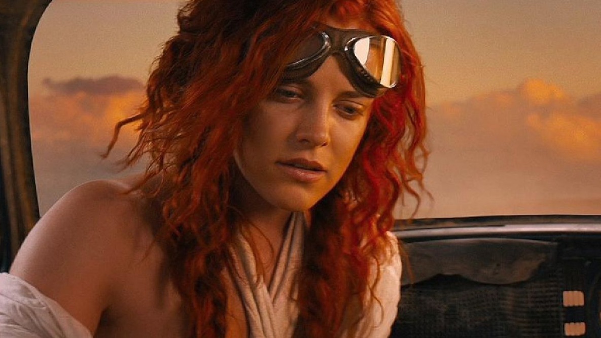 Cropped Riley Keough mad max