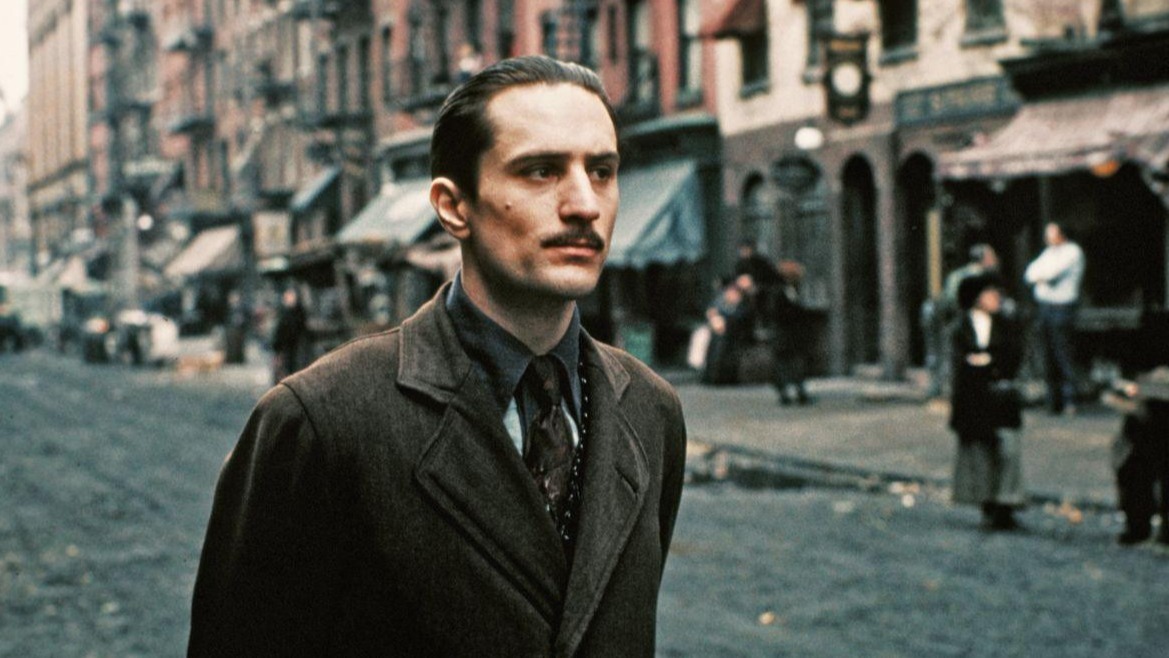 Cropped Robert De Niro Vito Corleone