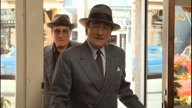 Cropped Robert De Niro in The Alto Knights 2025