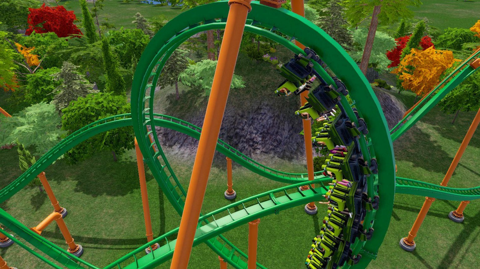 Cropped Roller Coaster Tycoon World