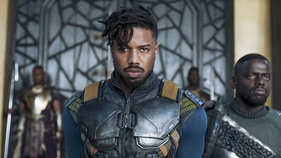 Cropped Ryan Coogler and Michael B Jordan Black Panther