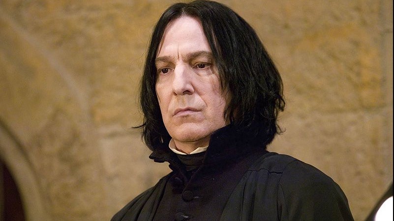 Cropped Severus Snape Harry Potter Saga 2001