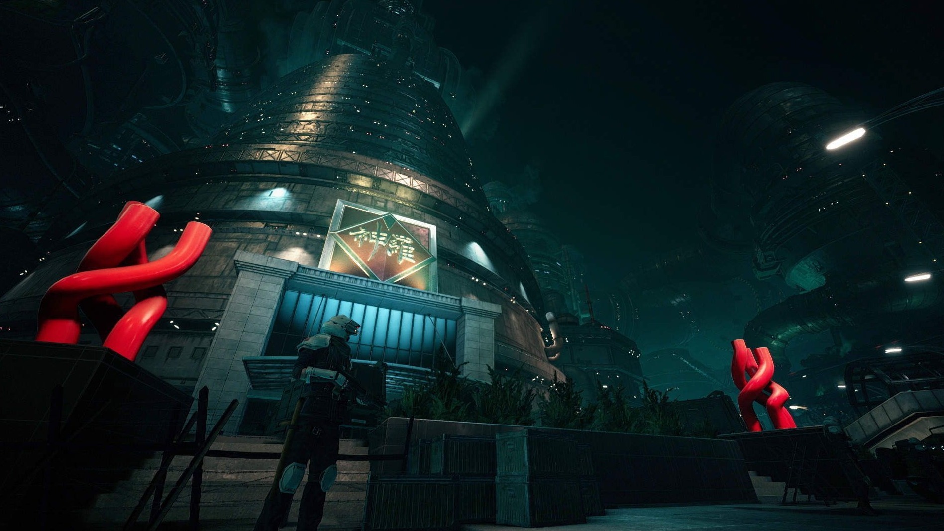 Cropped Shinra Electric Power Company Final Fantasy VII 2