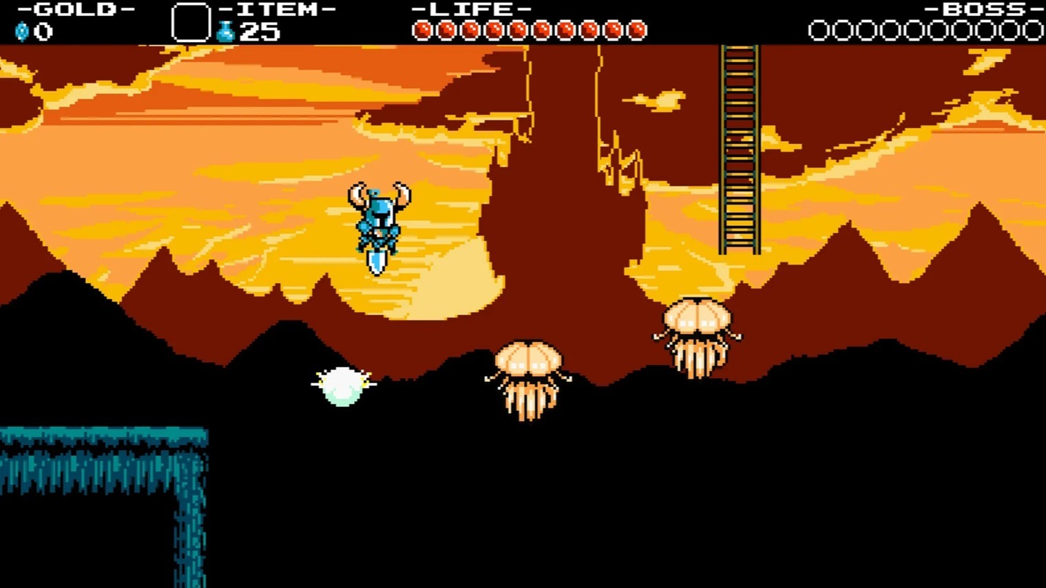 Cropped Shovel Knight
