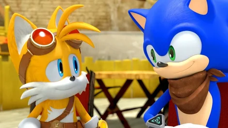 Cropped Sonic And Tails Sonic the Hedgehog series