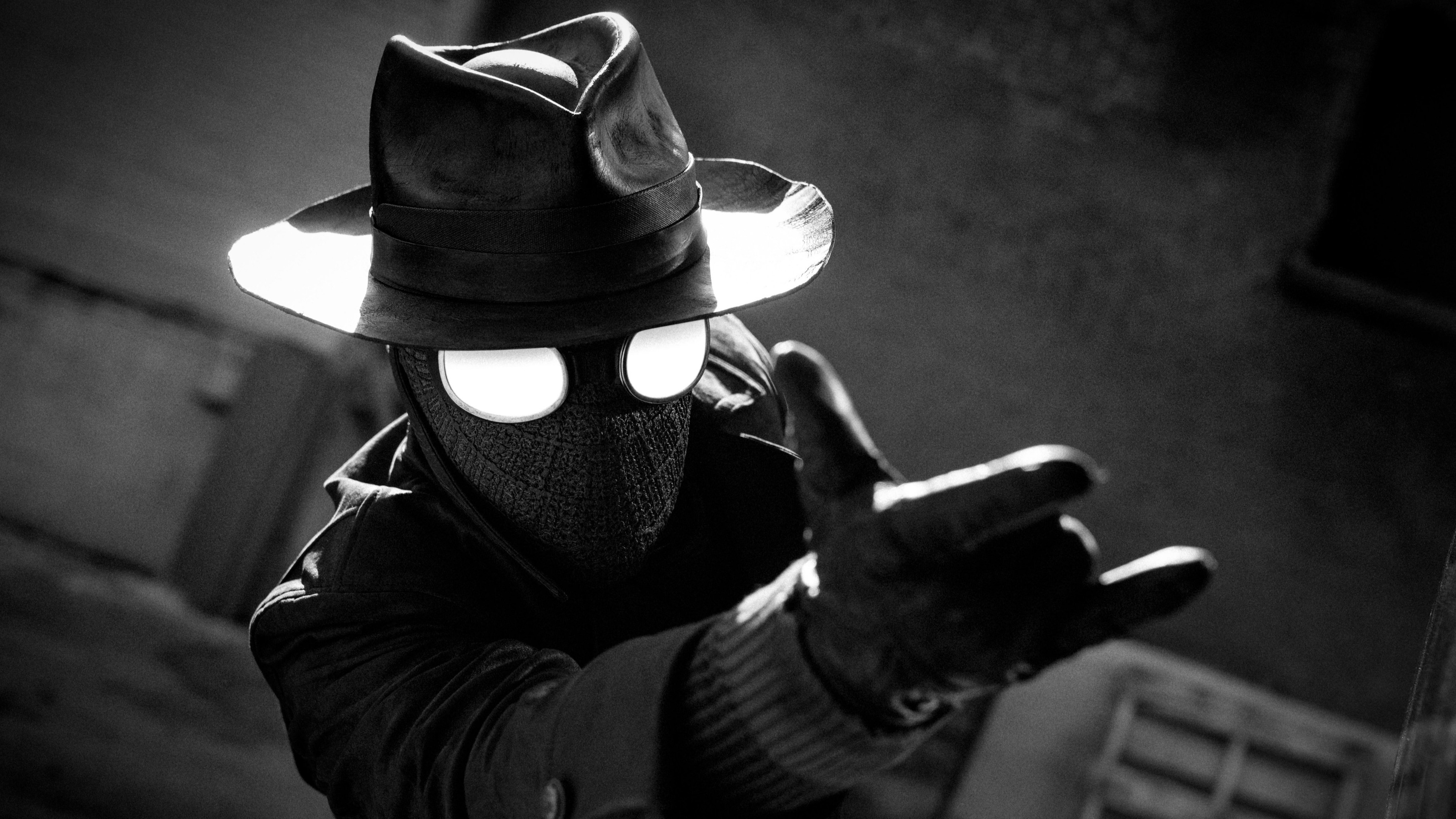 Cropped Spider Man Noir intro
