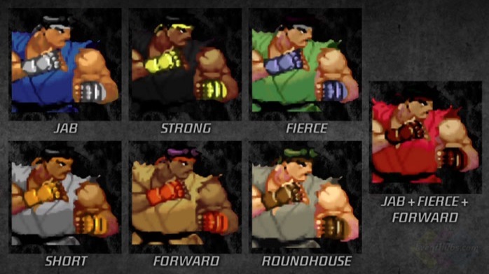 Cropped Street Fighter III Color Pack DLC 2011