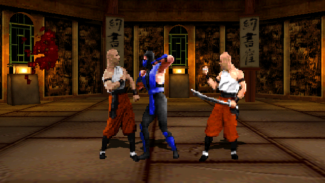 Cropped Sub Zero Mortal Kombat Mythologies Sub Zero 1997