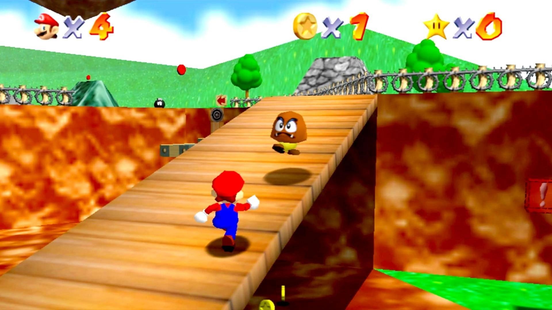 Cropped Super Mario 64 1996