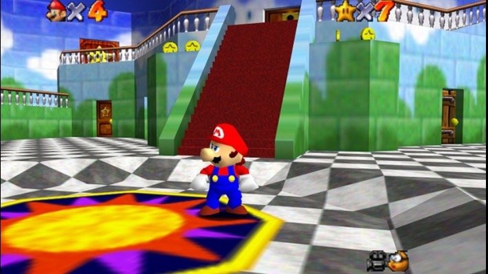 Cropped Super Mario 64 1996