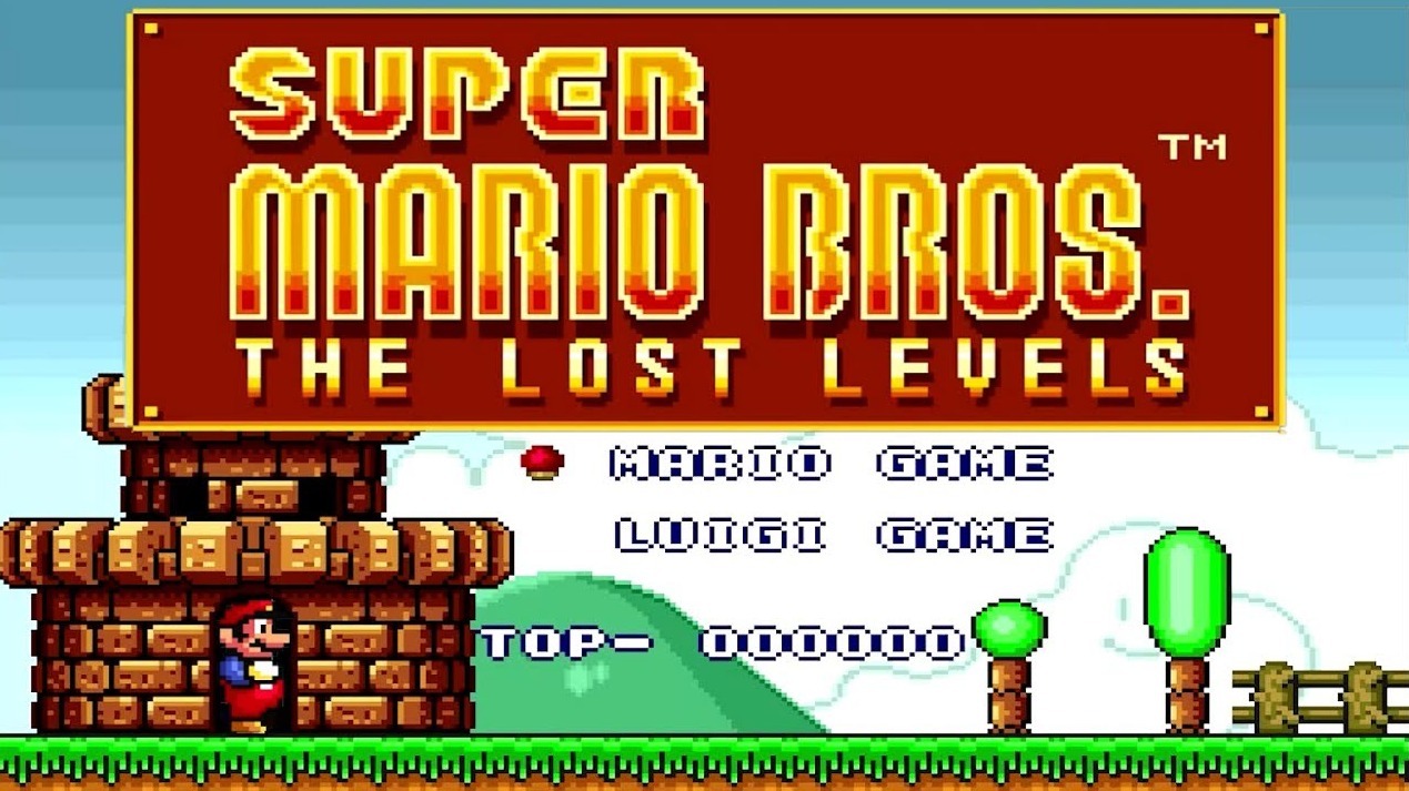 Cropped Super Mario Bros The Lost Levels