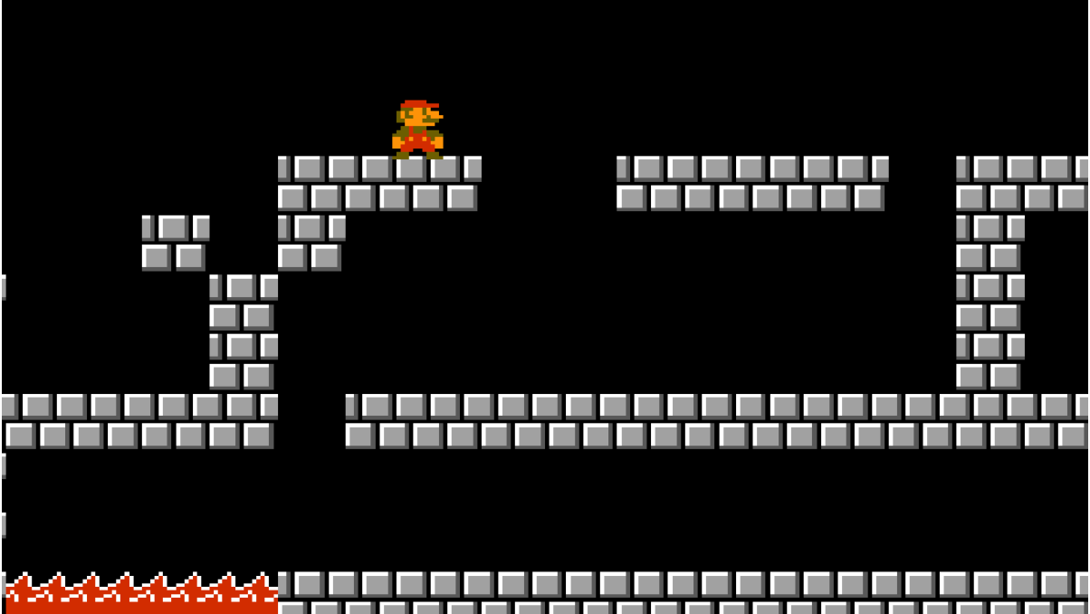 Cropped Super Mario Bros 1985