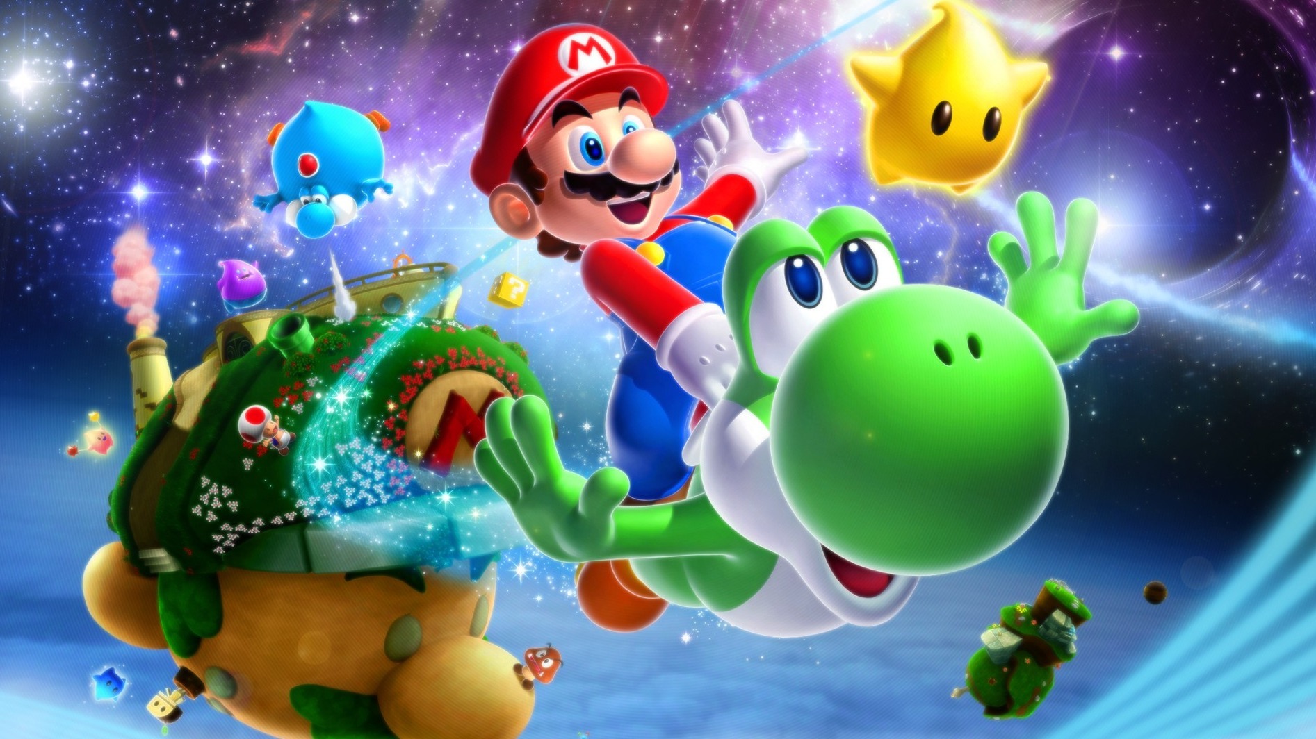 Cropped Super Mario Galaxy
