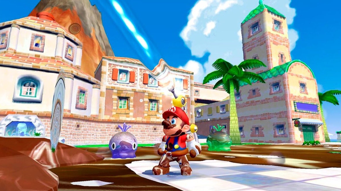 Cropped Super Mario Sunshine 2002