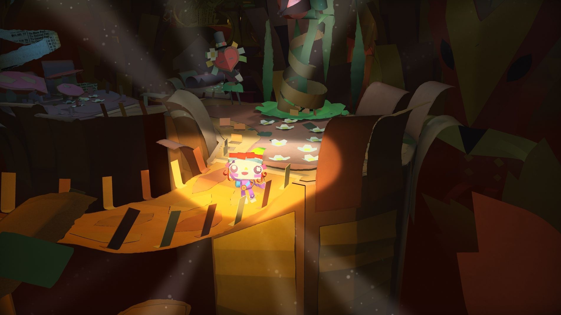 Cropped Tearaway Unfolded