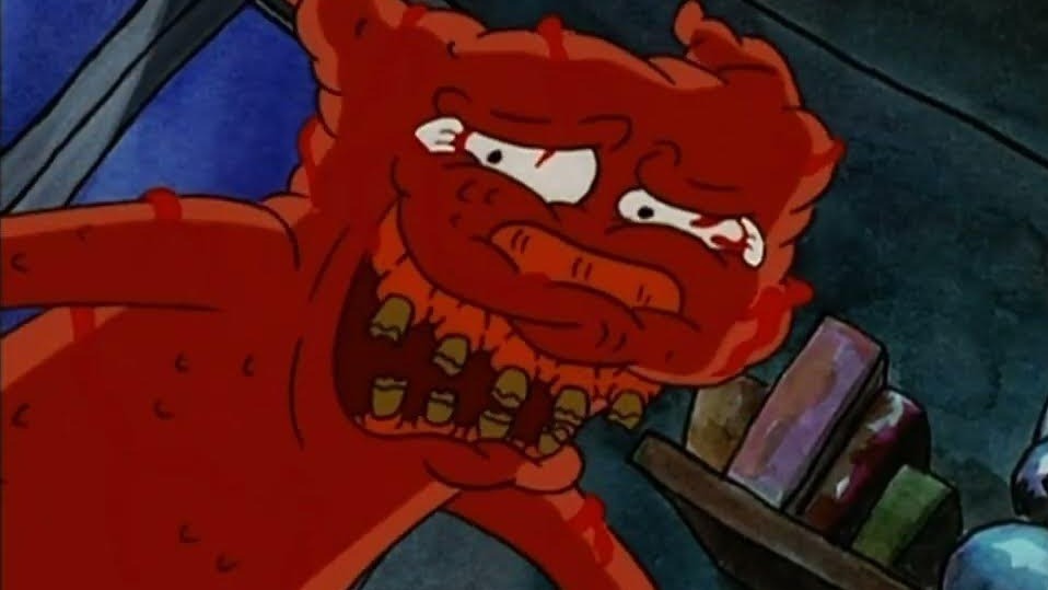 Cropped Teeth for Two Cat Dog 1999