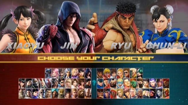 Cropped Tekken X Street Fighter