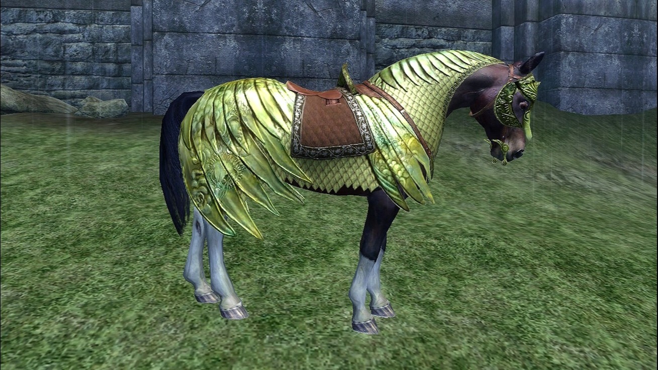 Cropped The Elder Scrolls IV Oblivion HORSE ARMOR