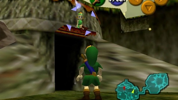 Cropped The Legend of Zelda Ocarina of Time 1998