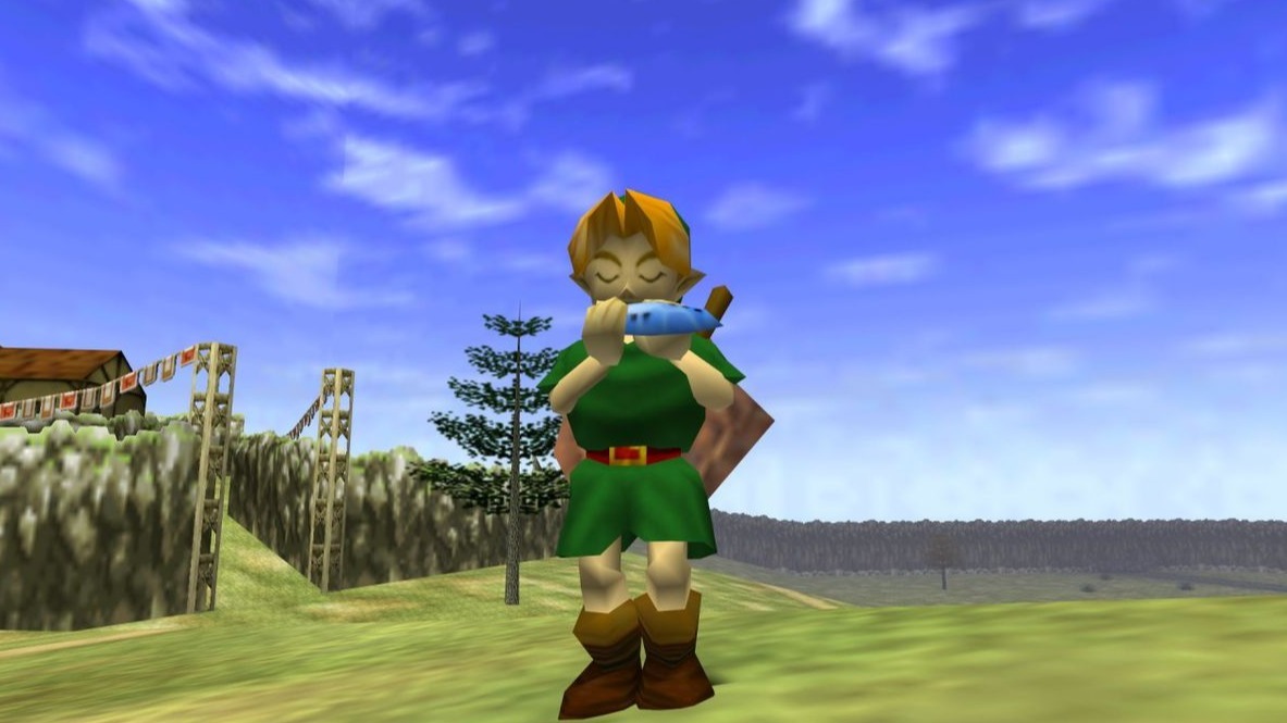 Cropped The Legend of Zelda Ocarina of Time 1998
