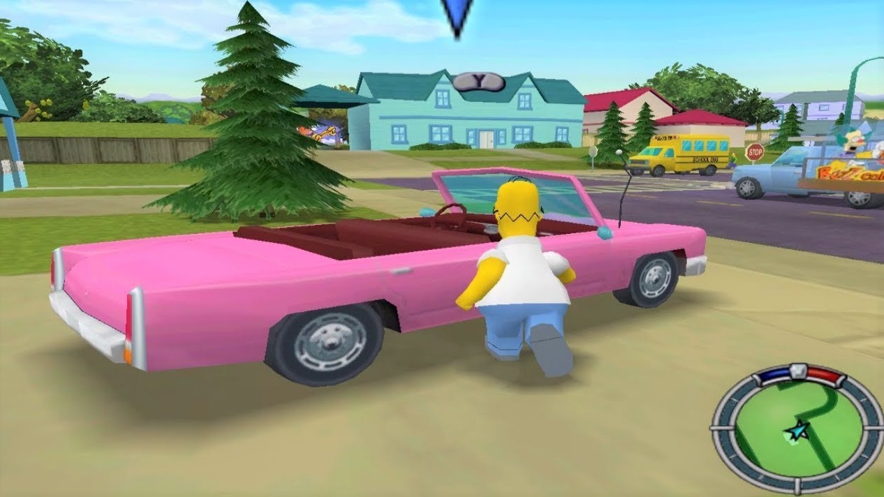Cropped The Simpsons Hit Run
