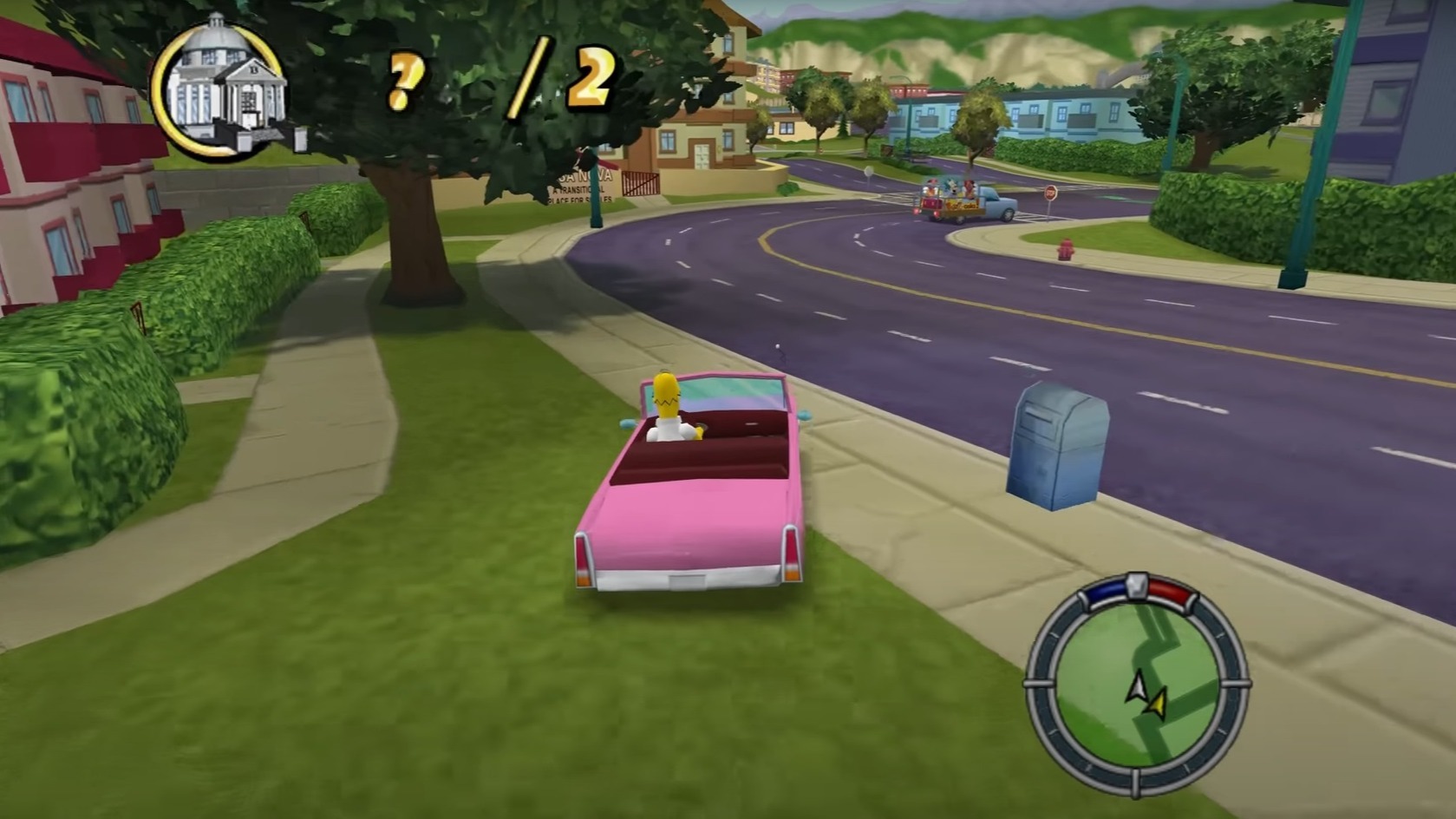 Cropped The Simpsons Hit and Run