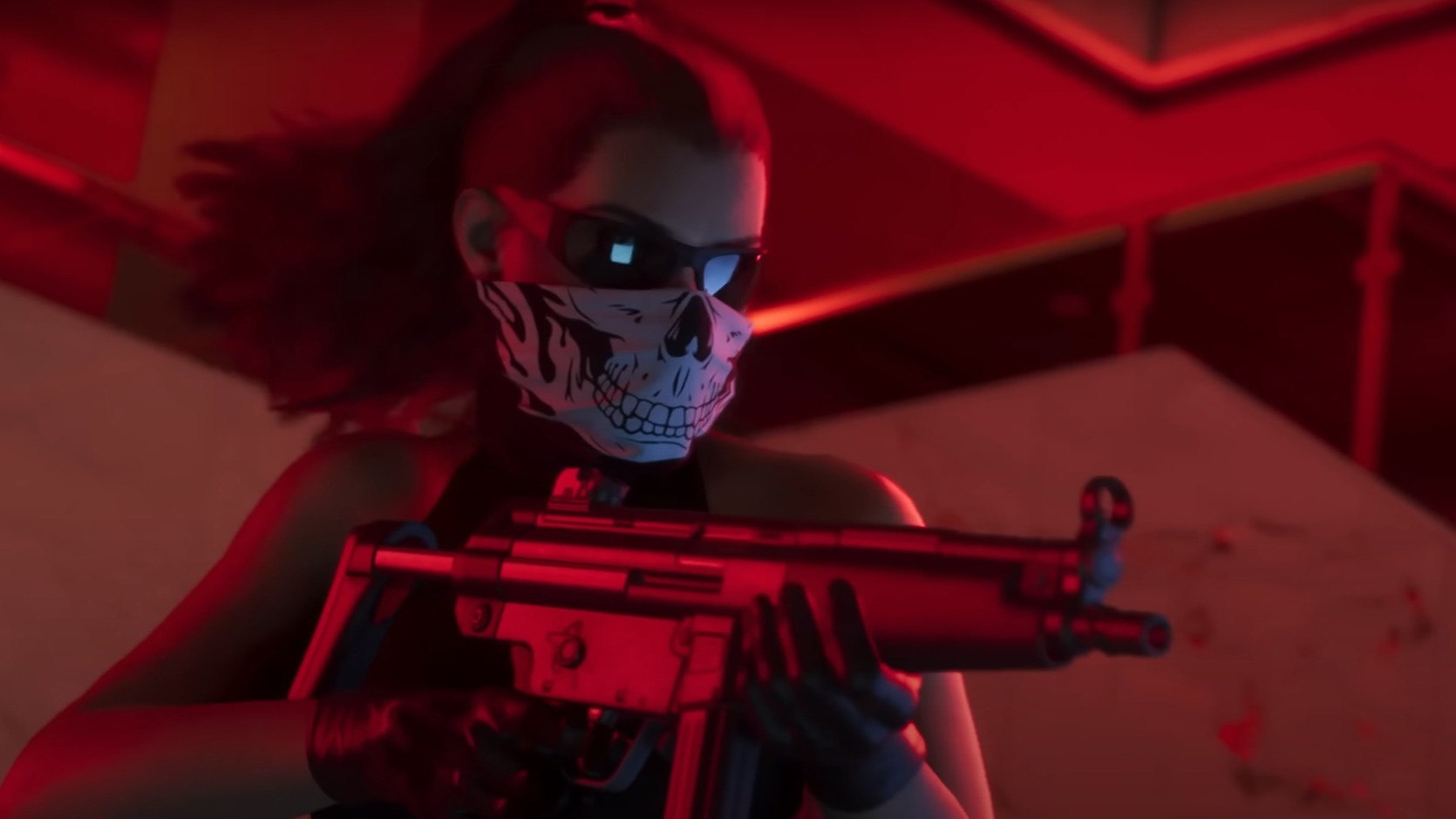 Cropped The first scene of a robbery actually takes place in the past