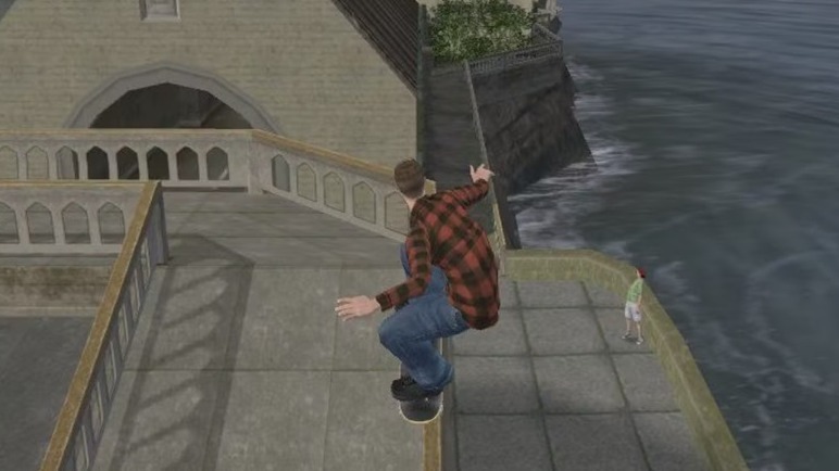 Cropped Tony Hawks Pro Skater 4