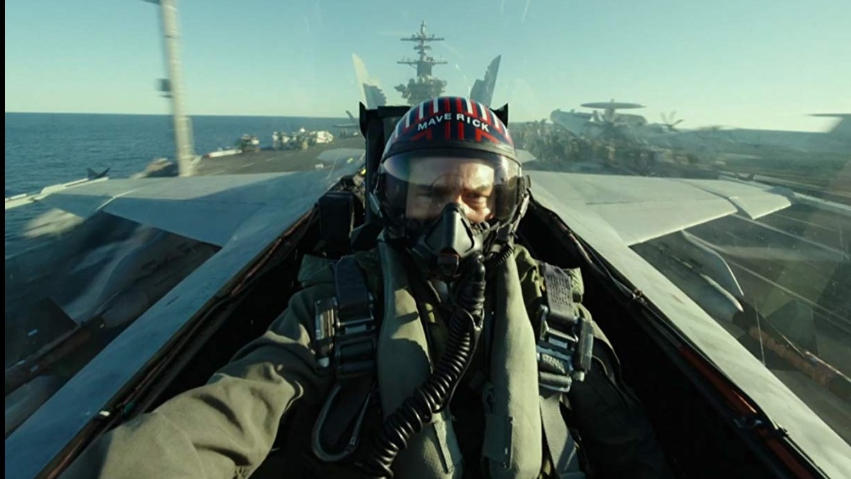 Cropped Top Gun Maverick 2022