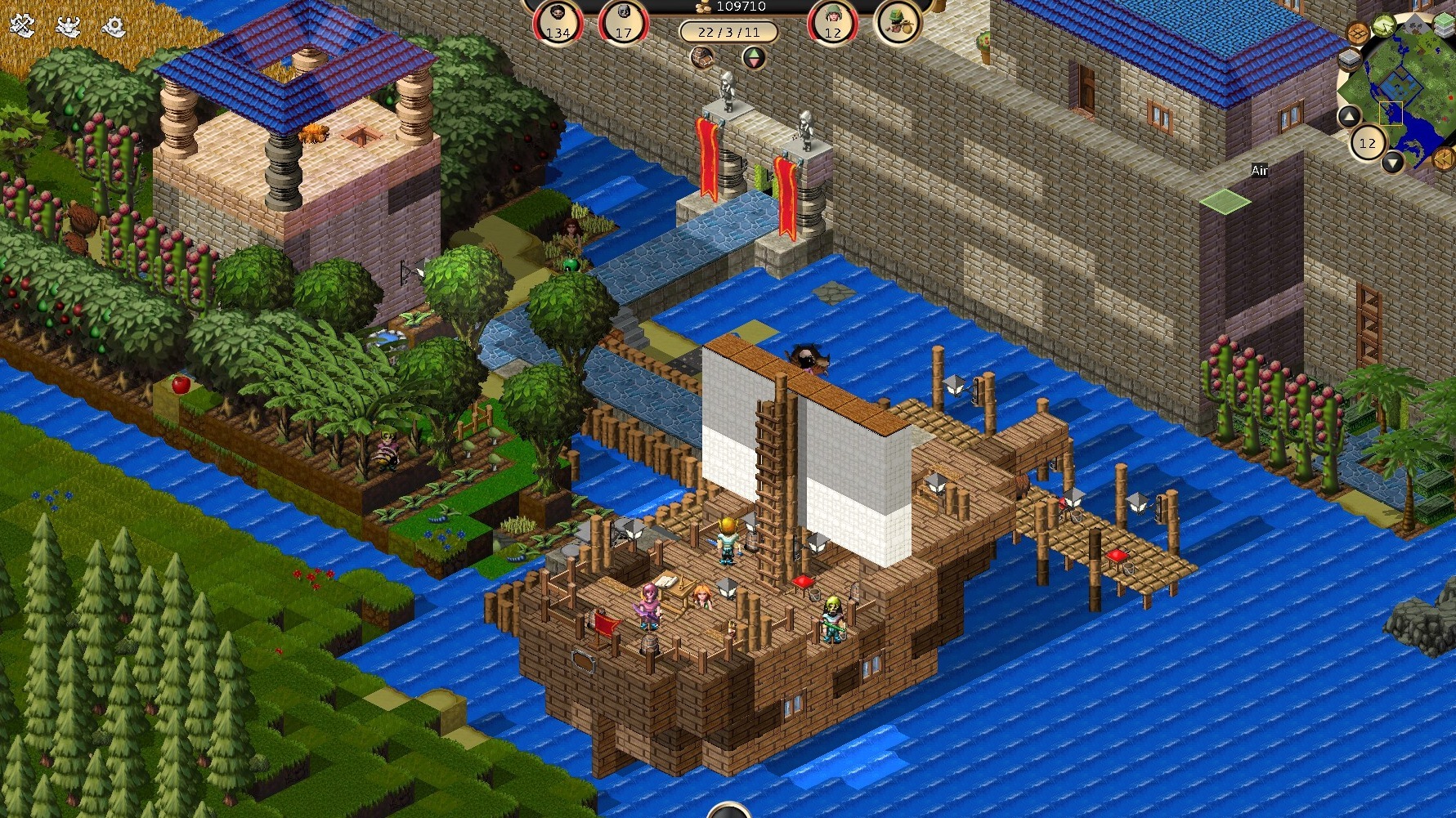 Cropped Towns