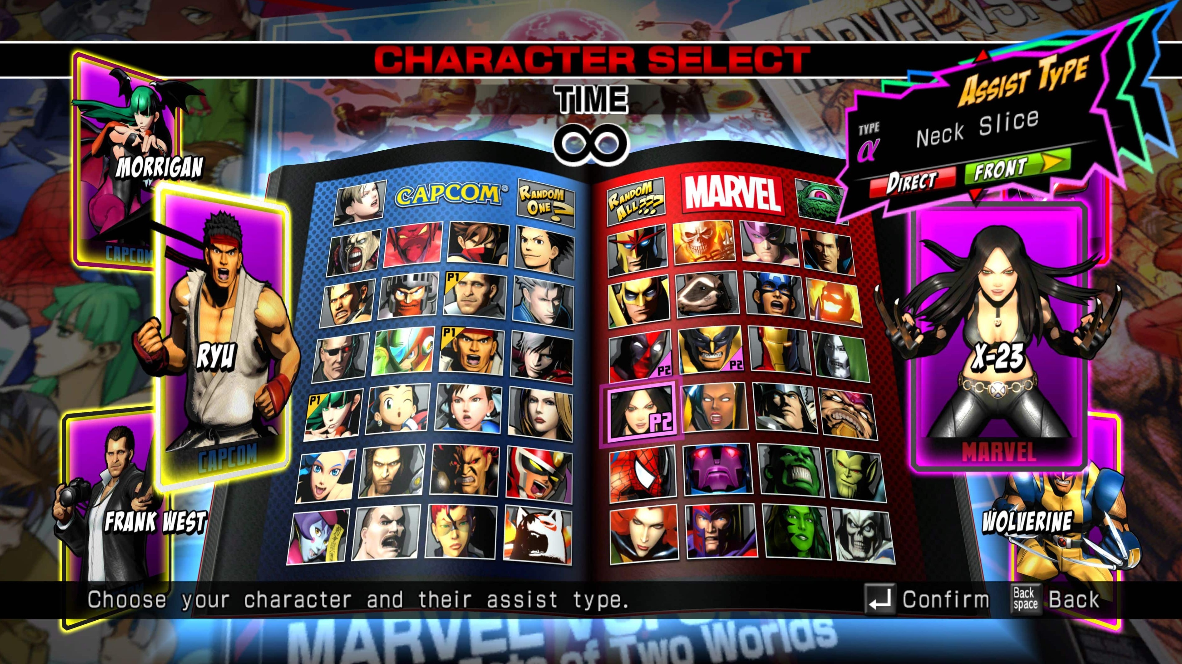 Cropped Ultimate Marvel vs Capcom 3