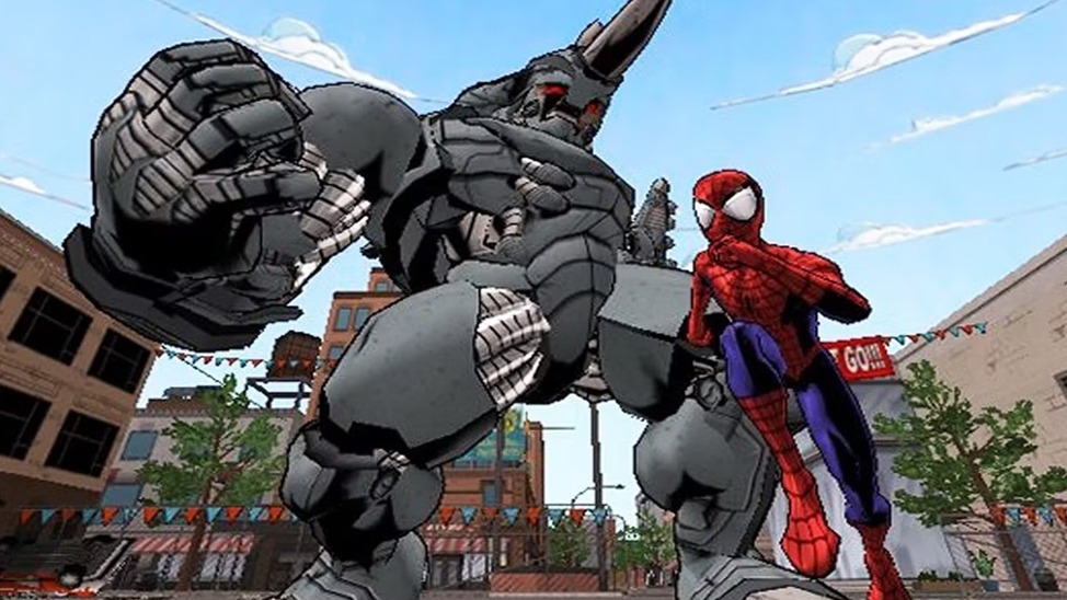 Cropped Ultimate Spider Man