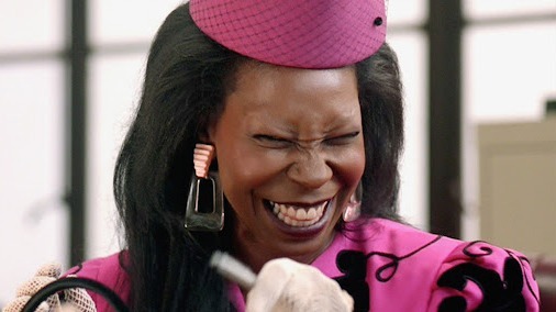 Cropped Whoopi Goldberg Ghost 1990