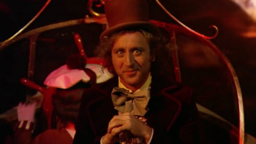 Cropped Willy Wonka and the Chocolate Factory