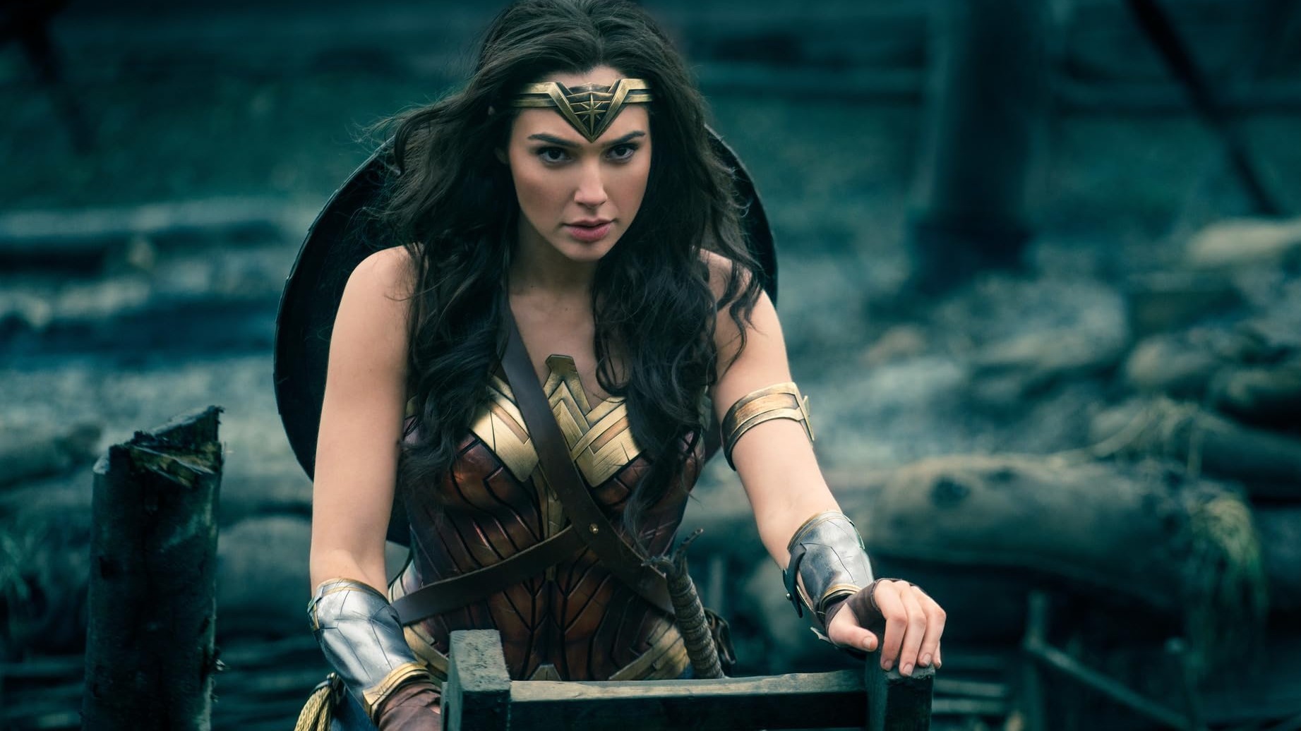 Cropped Wonder Woman