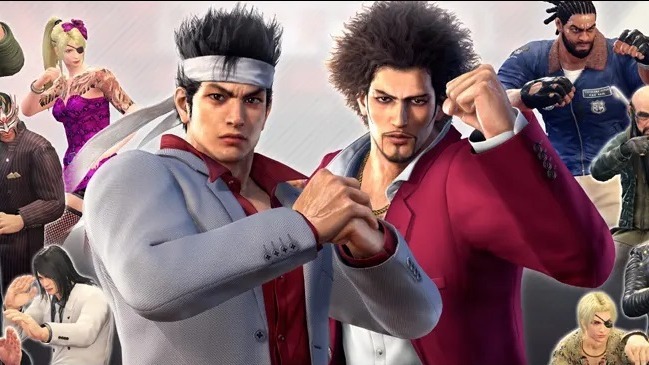 Cropped Yakuza Like a Dragon x Virtua Fighter
