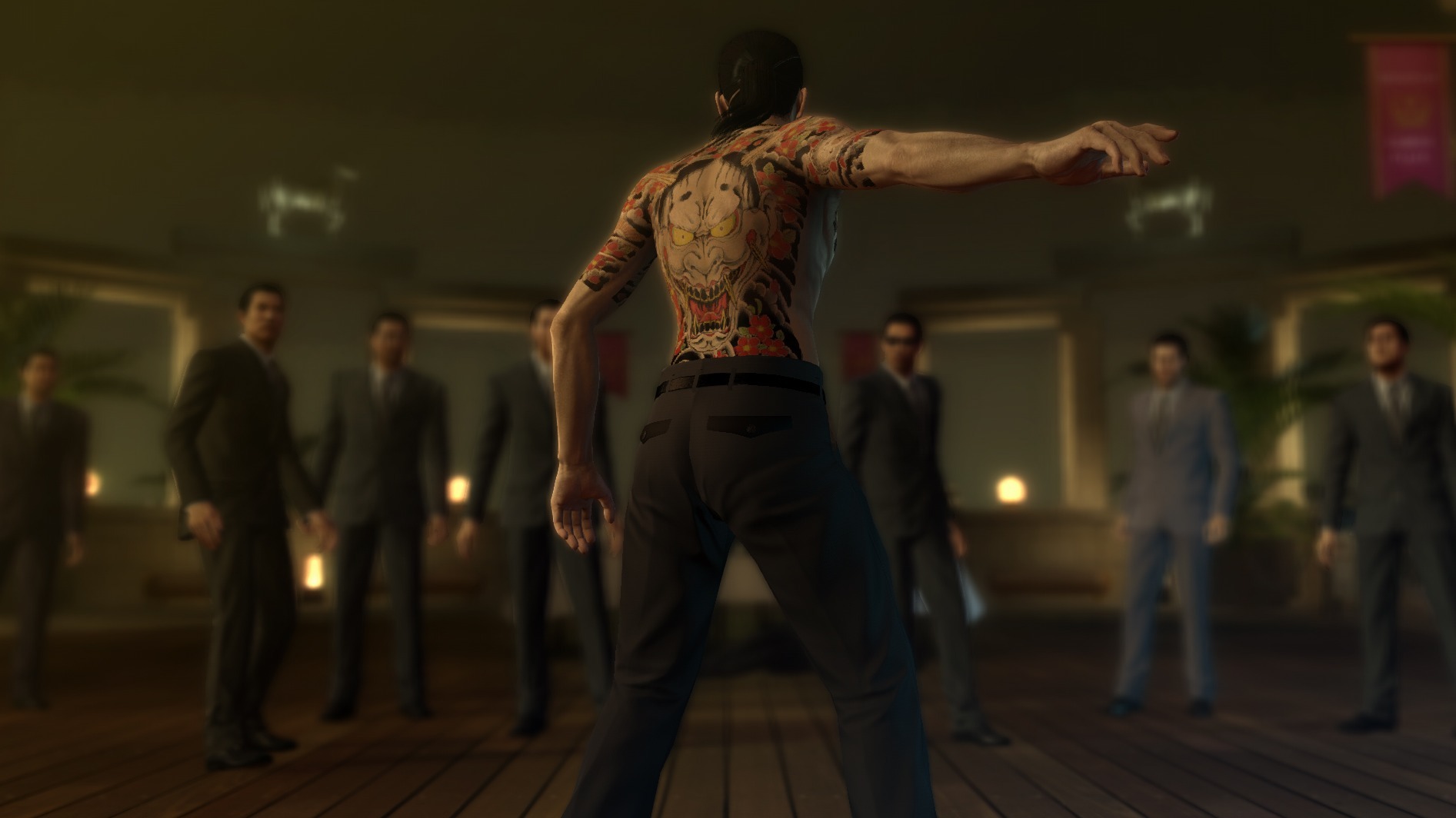 Cropped Yakuza series