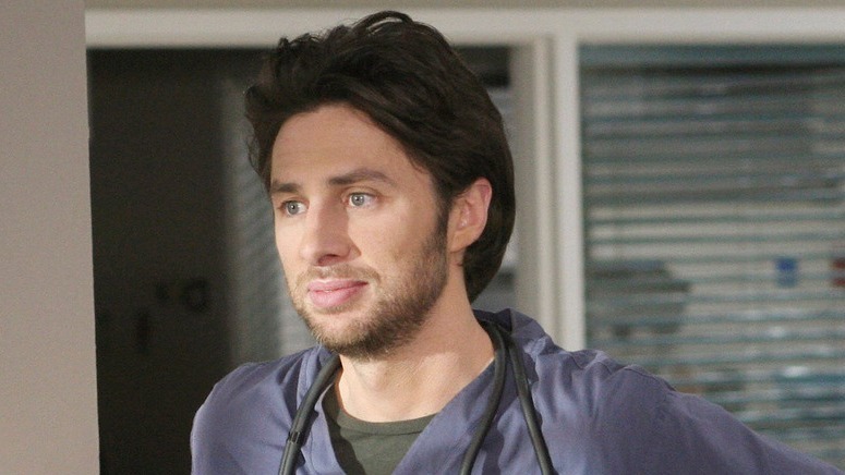 Cropped Zach Braff Scrubs