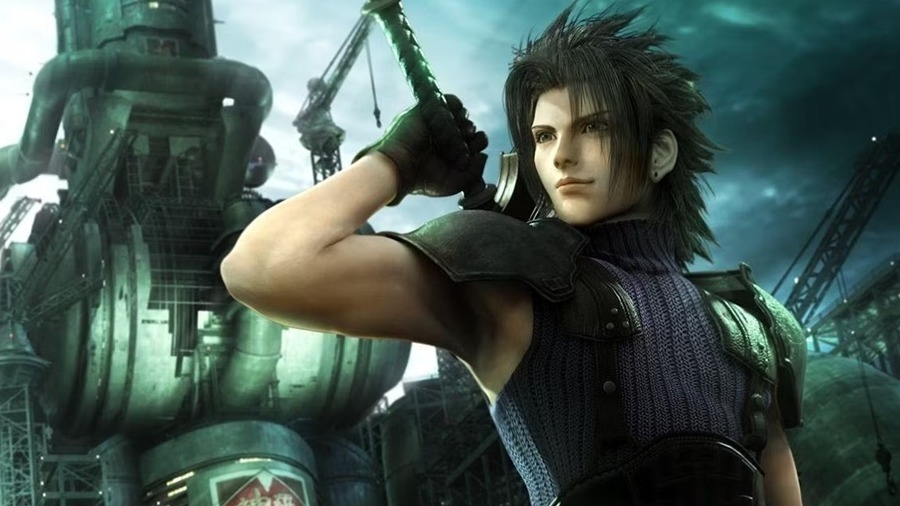 Cropped Zack Fair Crisis Core Final Fantasy VII 2007