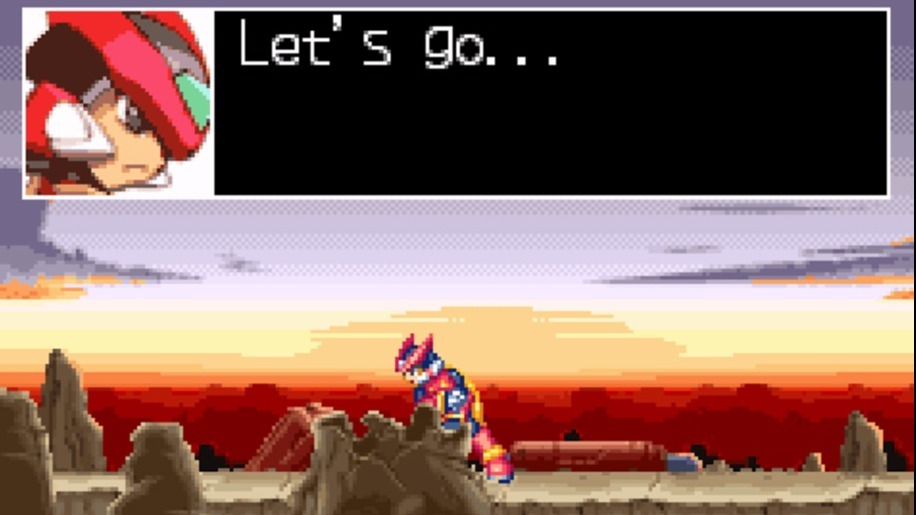 Cropped Zero Mega Man Zero 2002