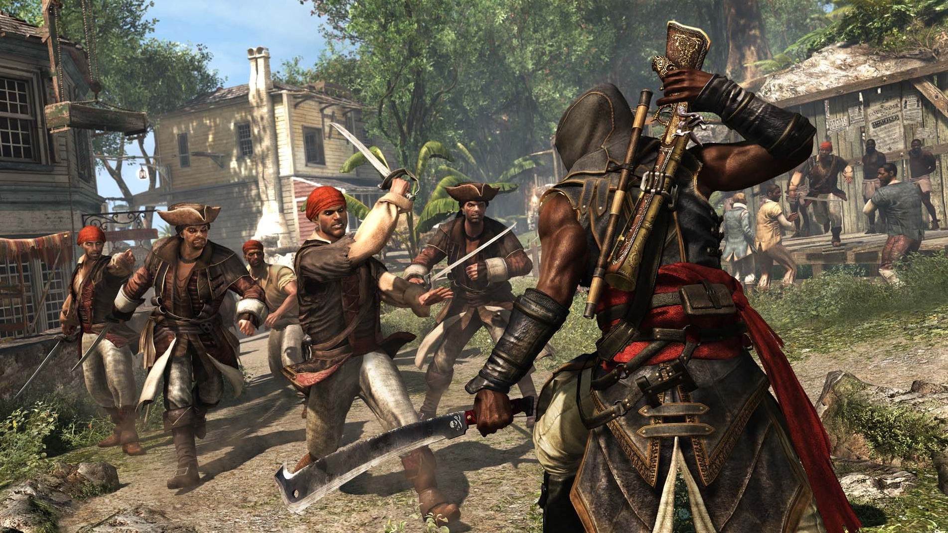 Cropped assassins creed freedom cry