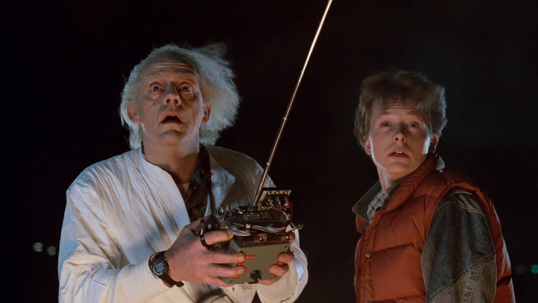 Cropped back to the future 1985
