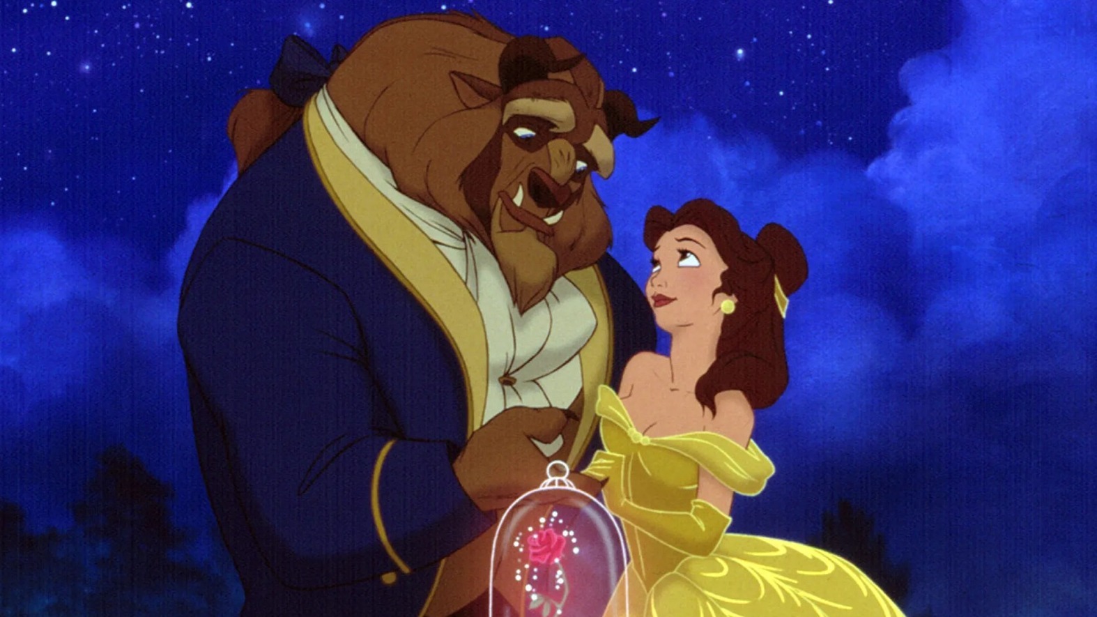Cropped beauty and the beast 1991