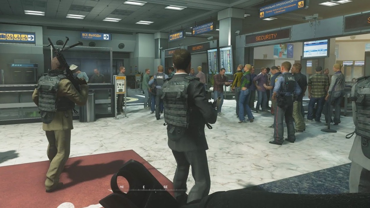 Cropped call of duty modern warfare 2 no russian