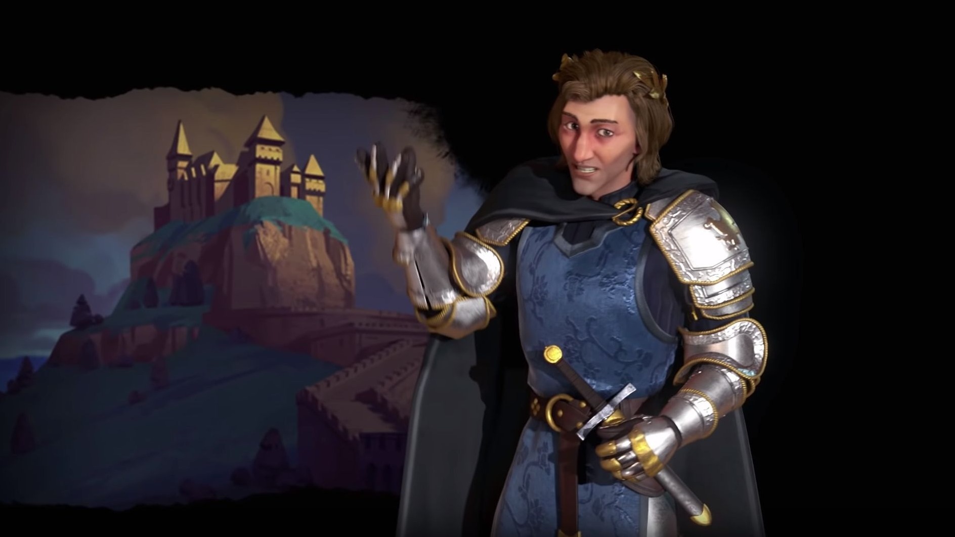 Cropped civilization playing as a king