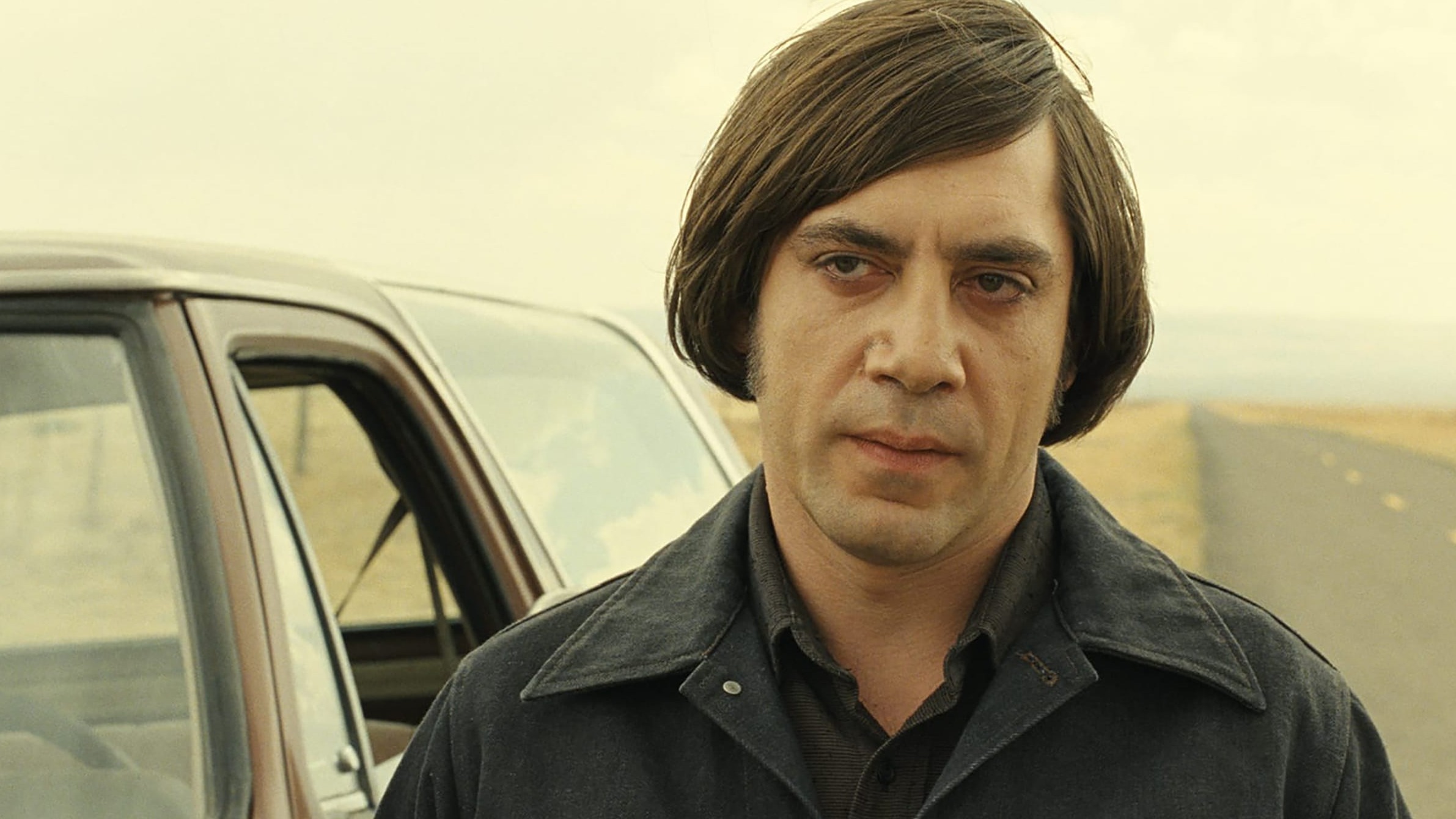 Cropped javier bardem no country for old men